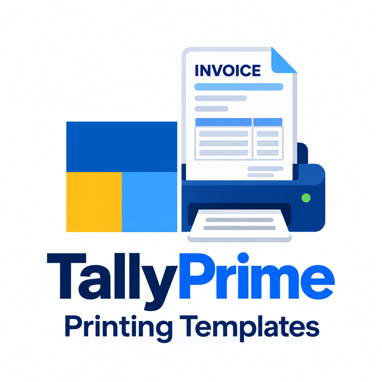 Featured image of TallyPrime printing template editor with custom invoice layout configuration